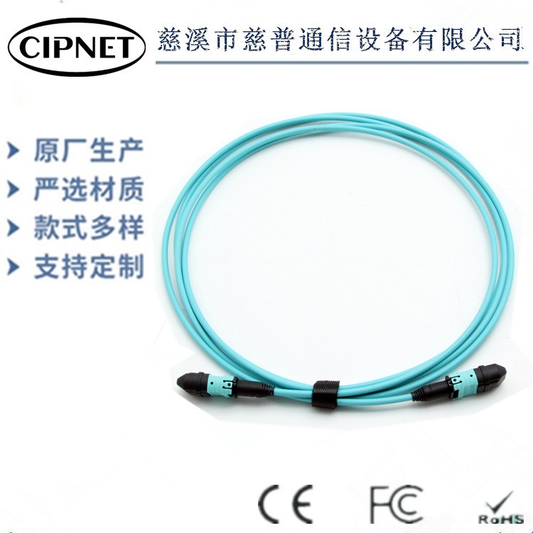 香港供应24芯MPO/PC-MPO/PC万兆多模(OM3)主干光缆(母头-母头)铠装跳线CIPNET