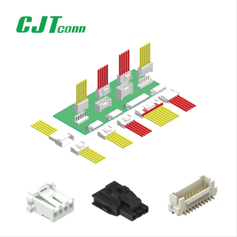 CJT/长江连接器 A1002H-2xXP 线对板连接器 线束胶壳端子 接插件