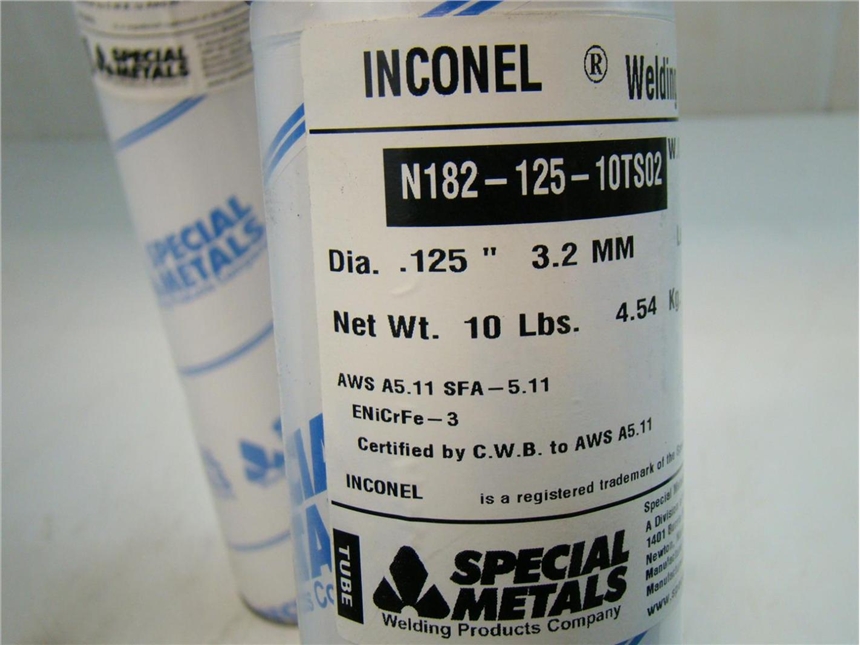 美国SMC超合金182镍基焊条进口ENiCrFe-3合金焊条